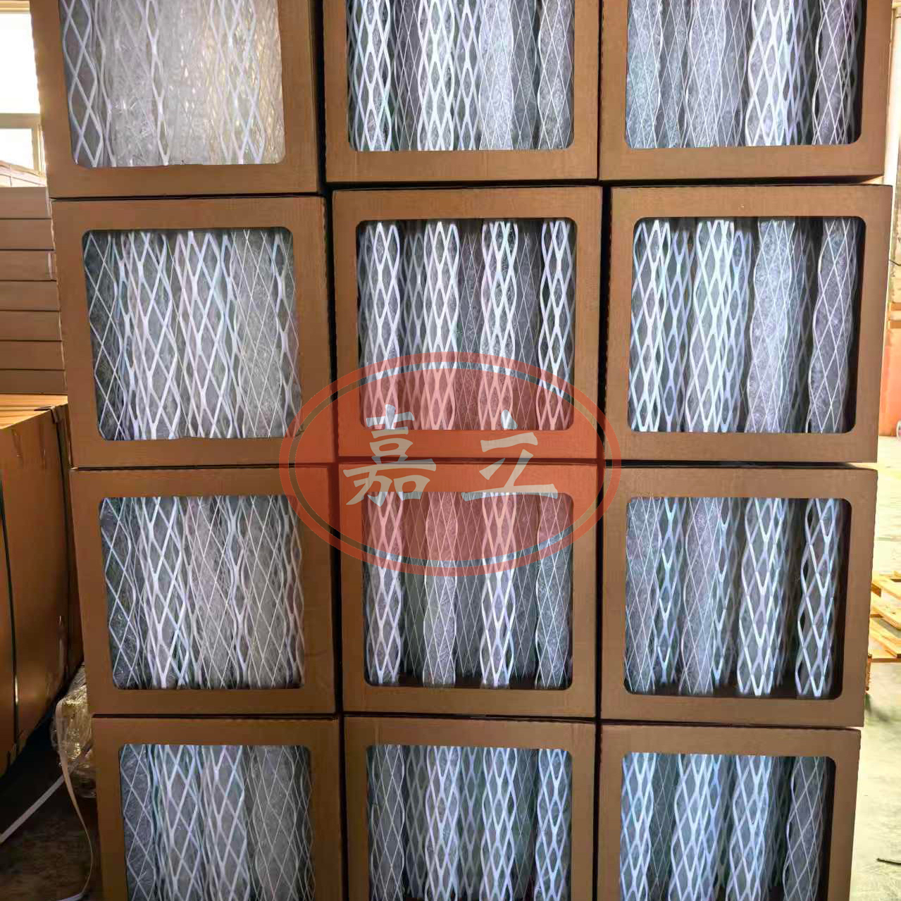 日照3D柱型漆雾过滤收集器